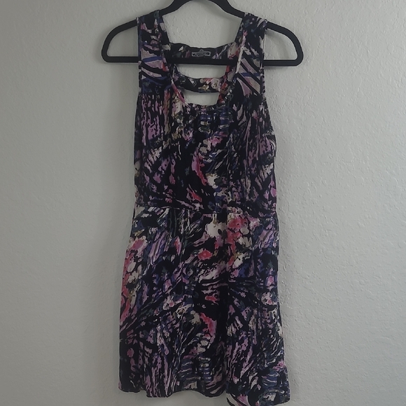 Angie Women's Multicolor Sleeveless Dress Size S - Picture 1 of 7